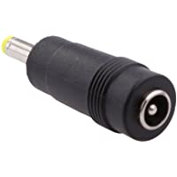 non-brand 10pcs 5.5x2.1mm Hembra A 4.0x1.7mm Macho DC Plug Adaptador Convertidor De Corriente